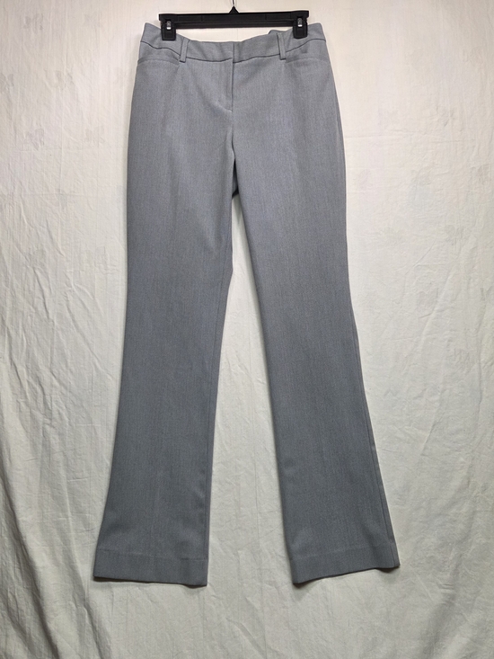 Express Pants - Express Columnist Barely Boot Gray Dress Pants Stretch Size 8R #0266